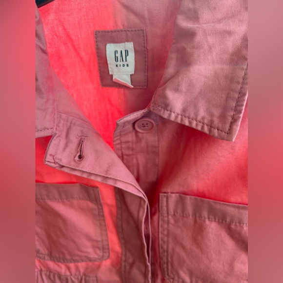 Gap Kids Pink Button up Jacket - Picture 3 of 6
